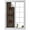 Black, variant on Window Privacy Film Western Star Vintage Stained Glass Window Film Decorative Window Cover Leopard Print Black Wheat Ear Border Window Clings Static Adhesive Sticker for Bathroom 23.6"x78.7"