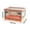 B, variant on Foldable Storage Box Plastic Transparent Home Dormitory Clothing Blanket Organizer with Wheels and Front Door Opening 28 in x 38.5 in x 24.2 in