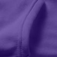 thumbnail image 7 of Karymi Cocktail Dresses for Women Casual Solid Hooded Sweatshirt Dress, Drop Shoulder Long Sleeve Front Kangaroo Pocket Oversized Mini Hoodie Dress, 7 of 7