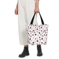thumbnail image 4 of Lsque Cute Dinosaur Pattern Beach Tote,Shoulder Handbag,Spacious Tote Bag,Lightweight Travel Bag,Versatile Shopping Bag, 4 of 6