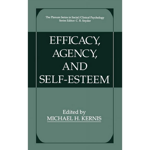 The Springer Social Clinical Psychology Efficacy, Agency, and Self-Esteem, (Hardcover)