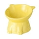thumbnail image 5 of Comedero elevado para gatos Comedero para mascotas Comedero elevado de cerámica inclinado para gatos Comedero elevado para gatos amarillo, 5 of 9
