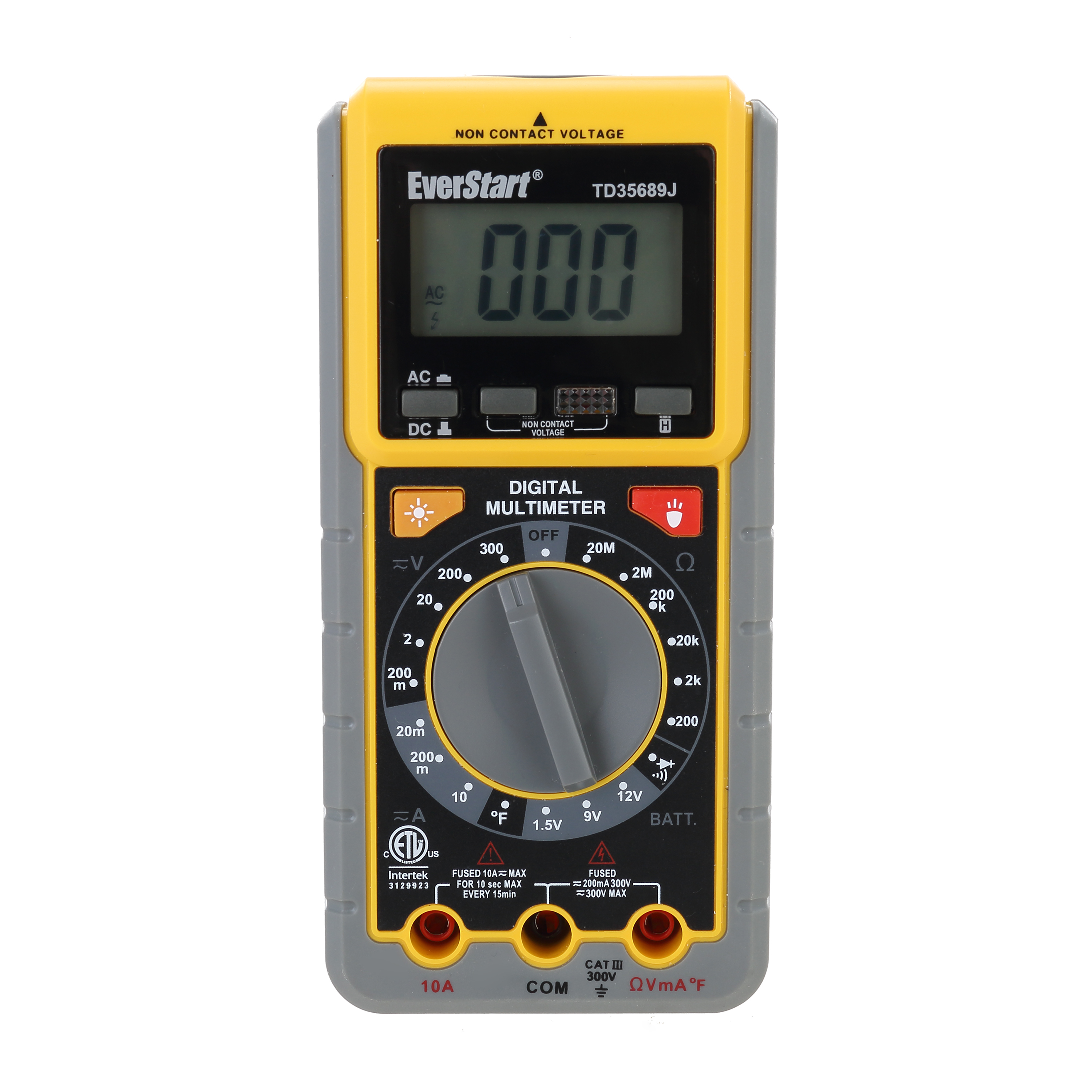 EverStart Professional Digital Multimeter, CAT III 300V photo 4