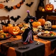 thumbnail image 4 of RUINIXCW 7 Inch Halloween Goose Outfits Desk Duck Outfit Mini Porch Goose Outfit for Desktop Goose Figurine Holiday Desk Goose Clothes Pointed Hat and Cape Set Witch Costume (No Goose), 4 of 9