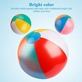 thumbnail image 3 of Pelotas de playa inflables Coogam de 20 a 30 cm, 10 unidades, colores del arcoíris, 3 of 7