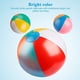 thumbnail image 3 of Pelotas de playa inflables Coogam de 20 a 30 cm, 10 unidades, colores del arcoíris, 3 of 7