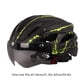 thumbnail image 4 of Eigraketly Casco de bicicleta, casco de Seguridad al aire libre, gorro de cabeza para motocicleta, ciclismo, plástico duro Ciclismo verde negro, 4 of 6