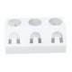 thumbnail image 4 of Accesorio eficiente para guardar refrescos de forma organizada: rejilla para secar botellas de refrescos con 3 orificios y tapete de silicona, color blanco, 4 of 8