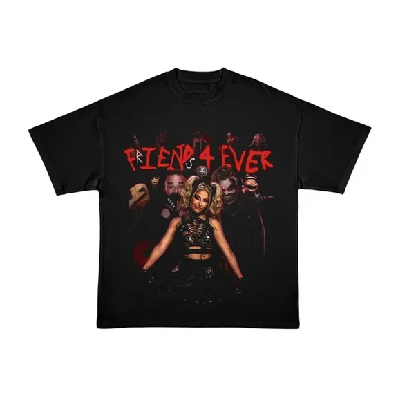 Alexa Bliss & Bray Wyatt Friends 4 Ever Tee, Wwe T-Shirt Gift For Wrestling Fan