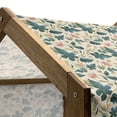 thumbnail image 5 of Floral Pet House, Digital Style Tropical and Exotic Multi Petal with Lobed Wide Palm Leaves, Outdoor & Indoor Portable Dog Kennel with Pillow and Cover, 5 Sizes, Multicolor, by Ambesonne, 5 of 5