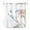 Green Blue, variant on No Hook Shower Curtains with Snap-in Liner Set, Teal Beach Coastal Waterproof Hotel Style Bathroom Shower Curtain, Summer Nautical Coral Shell Botanical Breathable Mesh Top Bath Curtains 36''x72''