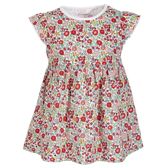 FIRST IMPRESSIONS Baby Girls Garden Floral Cotton Tunic 12 Months