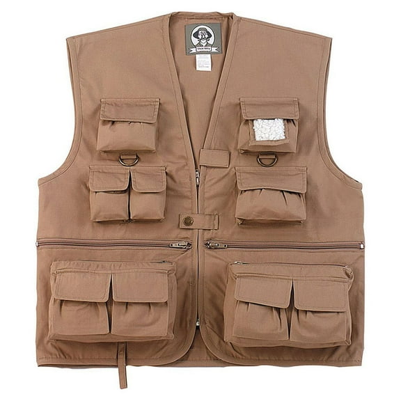 Rothco Kid's Uncle Milty's Travel Vest - Khaki, Small