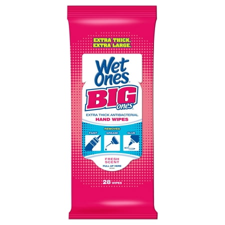 Wet Ones Kids' Writable Wrapper Hand Wipes Singles - 24ct