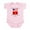 Petal Pink, variant on CafePress - Made In America With Vietnamese Parts Body Suit - Baby Light Bodysuit, Size Newborn - 24 Months