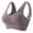 A_Brown, variant on Loopsun Womens Bra Plus Size, Sports Bras for Women, Women Seamless Solid Sports Wirefree Yoga Bra with Removable Pads White XL