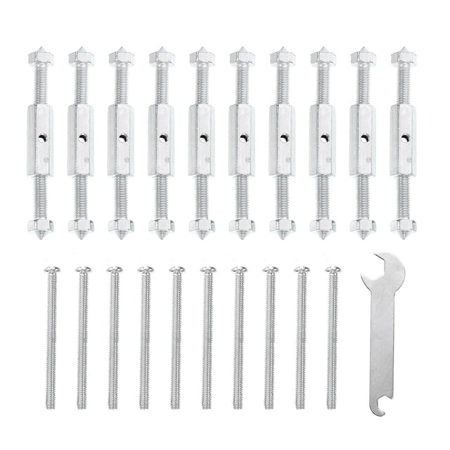 EeaseMX Kit de reparación de caja eléctrica tipo 86, 10 juegos, duradero, para interruptor, enchufe, caja de conexiones, reparador de interruptores