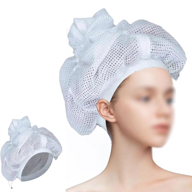 Gorro Net Plopping para secar el cabello rizado, Soulta Net Plopping