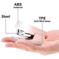 thumbnail image 2 of Mini Stapler, 20 Sheet Office Desktop Stapler with 640 Standard Staples and A Staple Remover, Pink…, 2 of 13