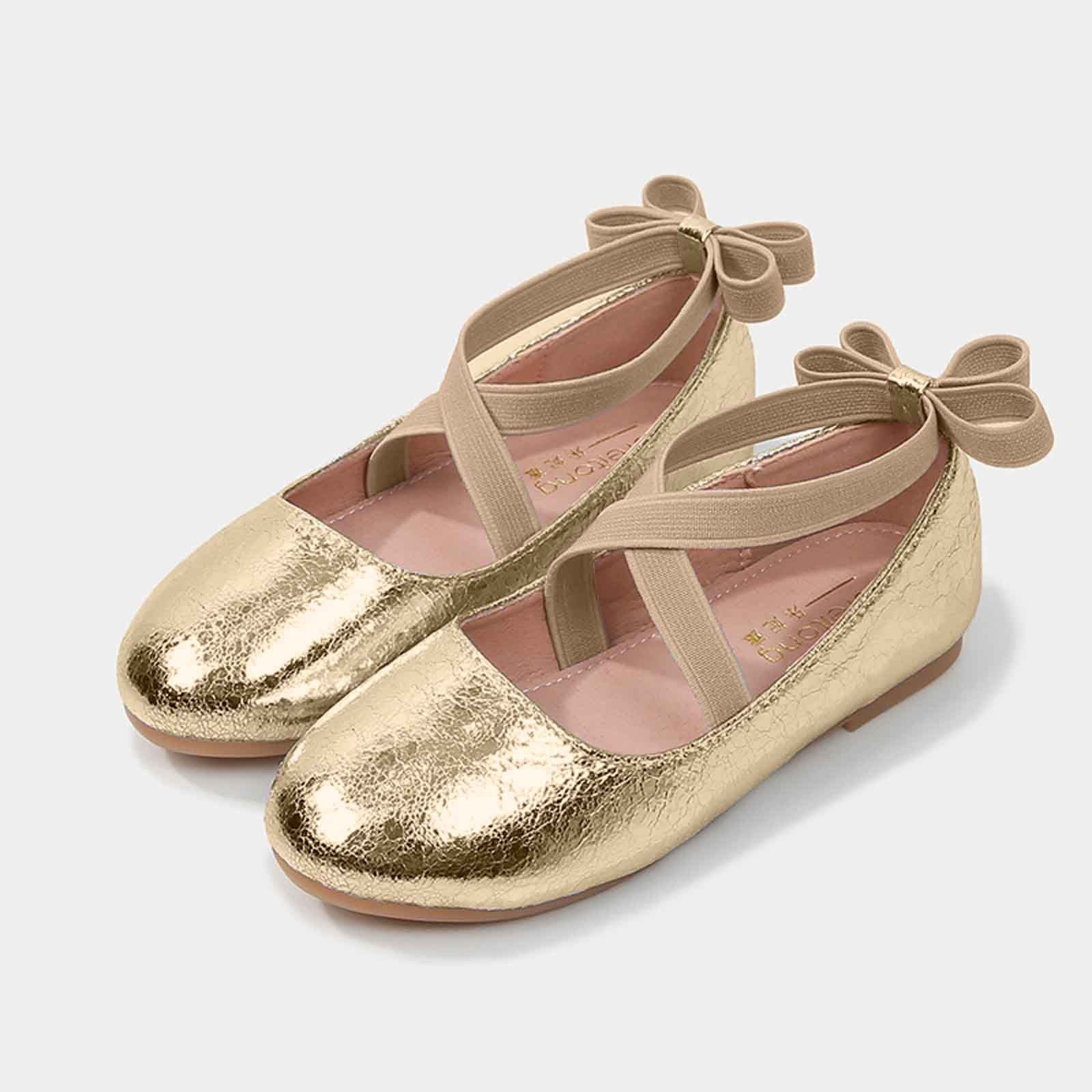 Scarpe Ballerine Bambina Feversole - Mary Jane Velvet Blu Taglia 33 EU