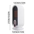 thumbnail image 2 of iju7gthy Battery Operated Heaters for Indoor Use Space Heater Portable Energy Efficient Space Heaters for Indoor Use Two Speed Portable Heater Fan for with Adjustable Overheating Dumping Shutdown (, 2 of 7
