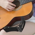 thumbnail image 4 of TEHAUX Guitar Foot Stool For Musicians Guitar Rest Black Plastic 1Pcs Adjustable Height And Angle, 4 of 6