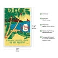 thumbnail image 2 of Aloha ‘Oe (Farewell to Thee) - Composed by Queen Lili’uokalani - Vintage Hawaiian Sheet Music by Ruth Hazlewood c.1939 - Master Art Print (Unframed) 13in x 19in, 2 of 4
