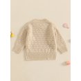 thumbnail image 4 of Suealasg Kids Baby Boy Girl Knit Sweater Long Sleeve Chunky Pullover Sweater 6M 1T 2T 3T 4T Toddler Warm Fall Winter Sweater Top Clothes, 4 of 7