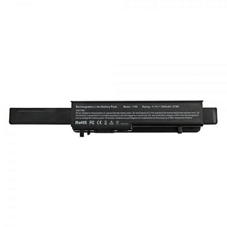 Compatible Battery with DELL N856P 6600mAh 73Wh 9 Cell Li-ion 11.1V Black Compatible Battery