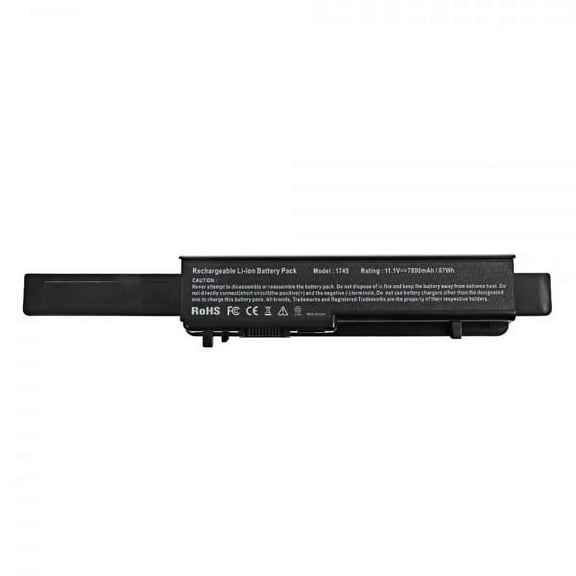 Compatible Battery with DELL N856P 6600mAh 73Wh 9 Cell Li-ion 11.1V Black Compatible Battery
