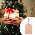 thumbnail image 4 of Unique Bargains 1 Pc Vertical Flip Luggage Tag for Travelling Pink Polyurethane, 4 of 5