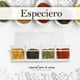 thumbnail image 5 of Especiero con cuatro compartimentos para Condimentos con Cucharas,color Transparente Idea Nuova Contenedores transparesntes con cucharas, 5 of 7