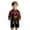 Black, variant on Boys Printed Suspenders Pants Traditional Bavarian Lederhosen Style Casual Trousers for Toddler Kids,Sizes 4-5 Years