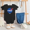 thumbnail image 3 of NASA Santa Claus Christmas Sleigh Romper Boys or Girls Infant Baby Brisco Brands 6M, 3 of 6