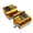 gold, variant on Universal Motorcycle 7/8" 1 1/8" 22MM 28MM CNC Aluminum Handlebar Handle Risers Adjustable Fat Bar Adapter Mount Clamps Universal For EXC KLX KXF YZF CRF XR SX SXF XCW WR YZ Dirt Pit Bike