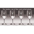 thumbnail image 2 of Dwyer Irish Coat of Arms Wine Glasses - Set of 4 (Sand Etched), 2 of 2