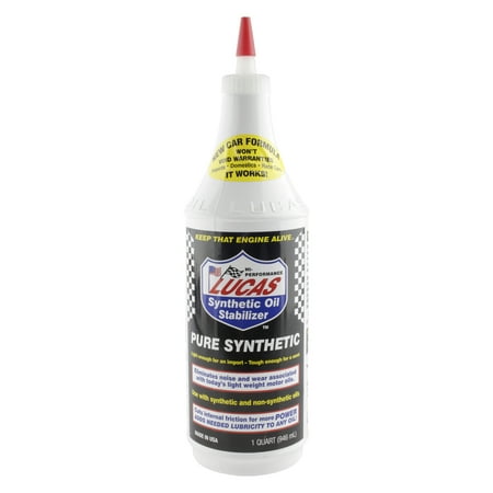 (3 Pack) Lucas Synthetic Oil Stabilizer, 1 Quart (The Best Oil Additive)