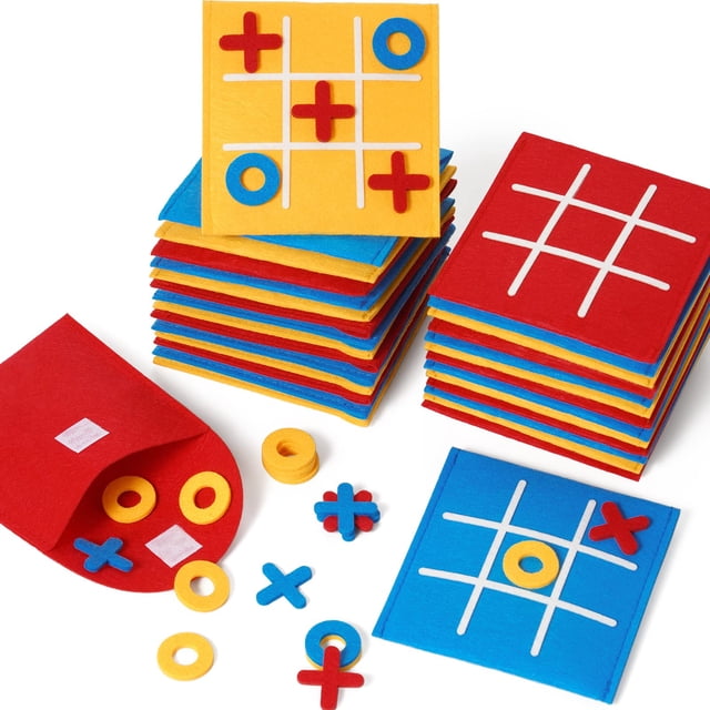 Juego de mesa JoyCat Tic Tac Toe para niños y familia Paquete a granel x30