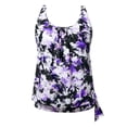 thumbnail image 4 of Wovix Plus Size Tankini Top Only for Women Flowy Bathing Suits Top Swim Top Modest Swimsuits Top, 4 of 4