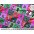 thumbnail image 3 of Soimoi Poly Georgette Fabric Cactus Tree Print Fabric by Yard 52 Inch Wide, 3 of 3