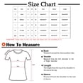 thumbnail image 3 of LEAVINGSUO Blouses for Women Clearance Fashion Woman V Neck Long Sleeve T Shirt AutumnBlouse Tops Sweatshirt, 3 of 5