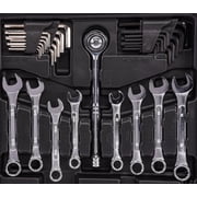 JEGS,12.50 x 24.00 x 3.80 LED Tool Set, 200 Piece