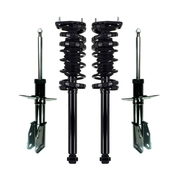 Set 4 Front Strut - Rear Quick Complete Strut For 1995 - 2005 Chevrolet Cavalier