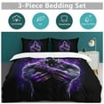 thumbnail image 5 of Black Panther 3-piece Bedding Set Queen Size,Kids Bedding Include Bed Duvet Cover and Pillowcases for Girls Boys Women Men, 5 of 7