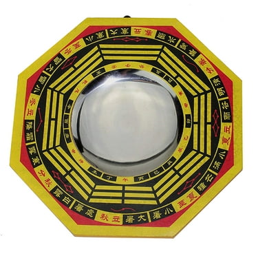 6" Feng Shui LARGE TRADITIONAL CHINESE CONCAVE BAGUA BRING GOOD POSITIVE ENERGY TO HOME DECOR C12146 EHD