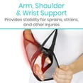 thumbnail image 3 of Arm Sling for Shoulder Injury & Surgery Recovery - Waterproof Mesh Shower Sling Immobilizer for Rotator Cuff Support - Right Left Arm for Men & Women - Stabilize Elbow, Wrist, Thumb, Dislocation, 3 of 6