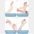 thumbnail image 4 of Tira de Compresión de Silicona para Pulgar, Soporte para Dedos para Tenosinovitis, Reumatismo, RECUPERACIA DE LESIONES, Soporte de Muñeca Ajustable Ligero Con Nailon y, 4 of 7