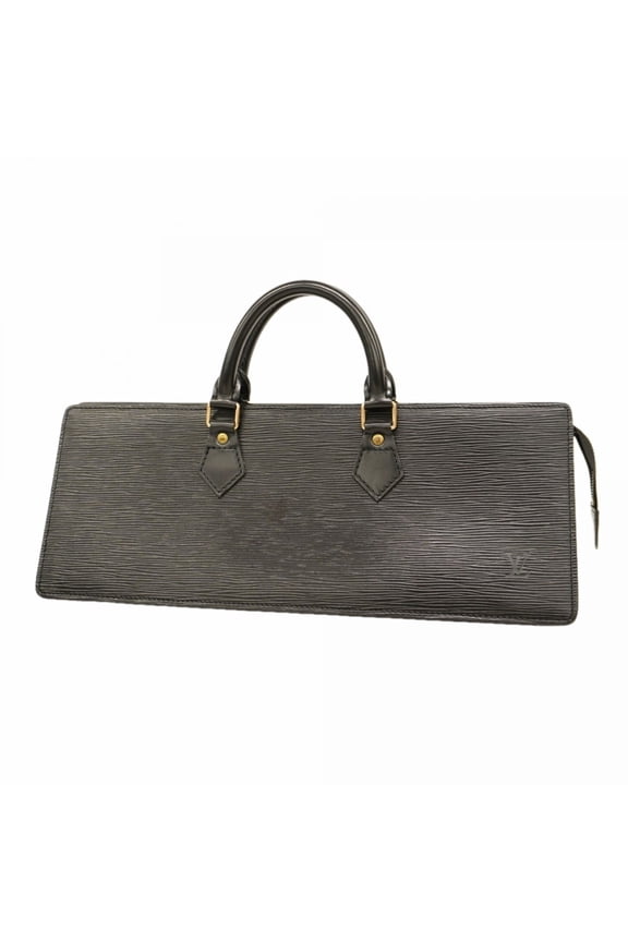 Pre-Owned Louis Vuitton Epi Triangle Handbag M52092 Noir (Women's)