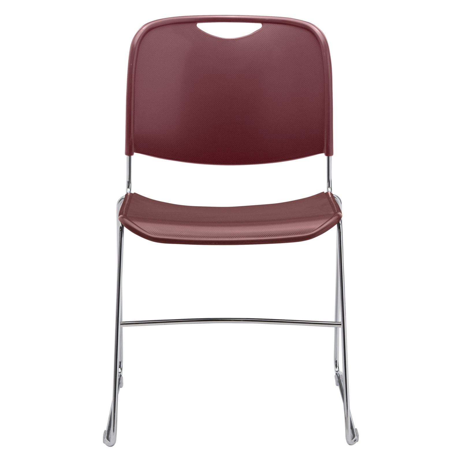 NPS® 8500 Series Ultra-Compact Plastic Stack Chair, Gunmetal