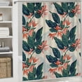thumbnail image 6 of Orinice  Jungle Shower Curtain, Retro Style Island Nature  36x72, 6 of 7